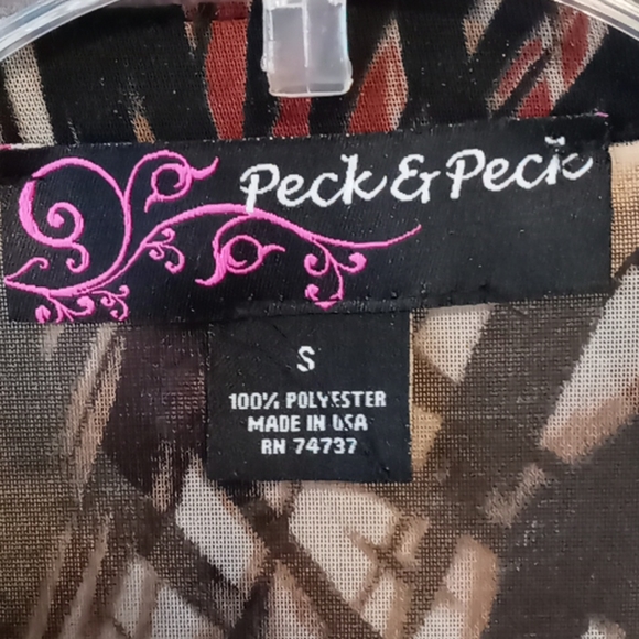 Peck & Peck sheer top - Picture 3 of 7